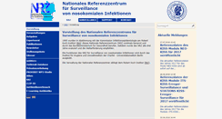 Desktop Screenshot of nrz-hygiene.de