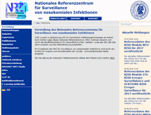 Tablet Screenshot of nrz-hygiene.de